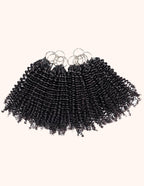 Natural Black Coily Seamless Crochet Extension | 12-22"