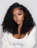 Nala 7x5 Lace Front Glueless Wig | Natural Black Burmese Curly | 12"-28"