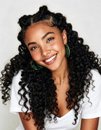 ARIA | 360 LACE | 14"-24" NATURAL BLACK CURLY