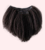 Lila | Kinky Clip-In | 4B-4C Texture | 14"-20"