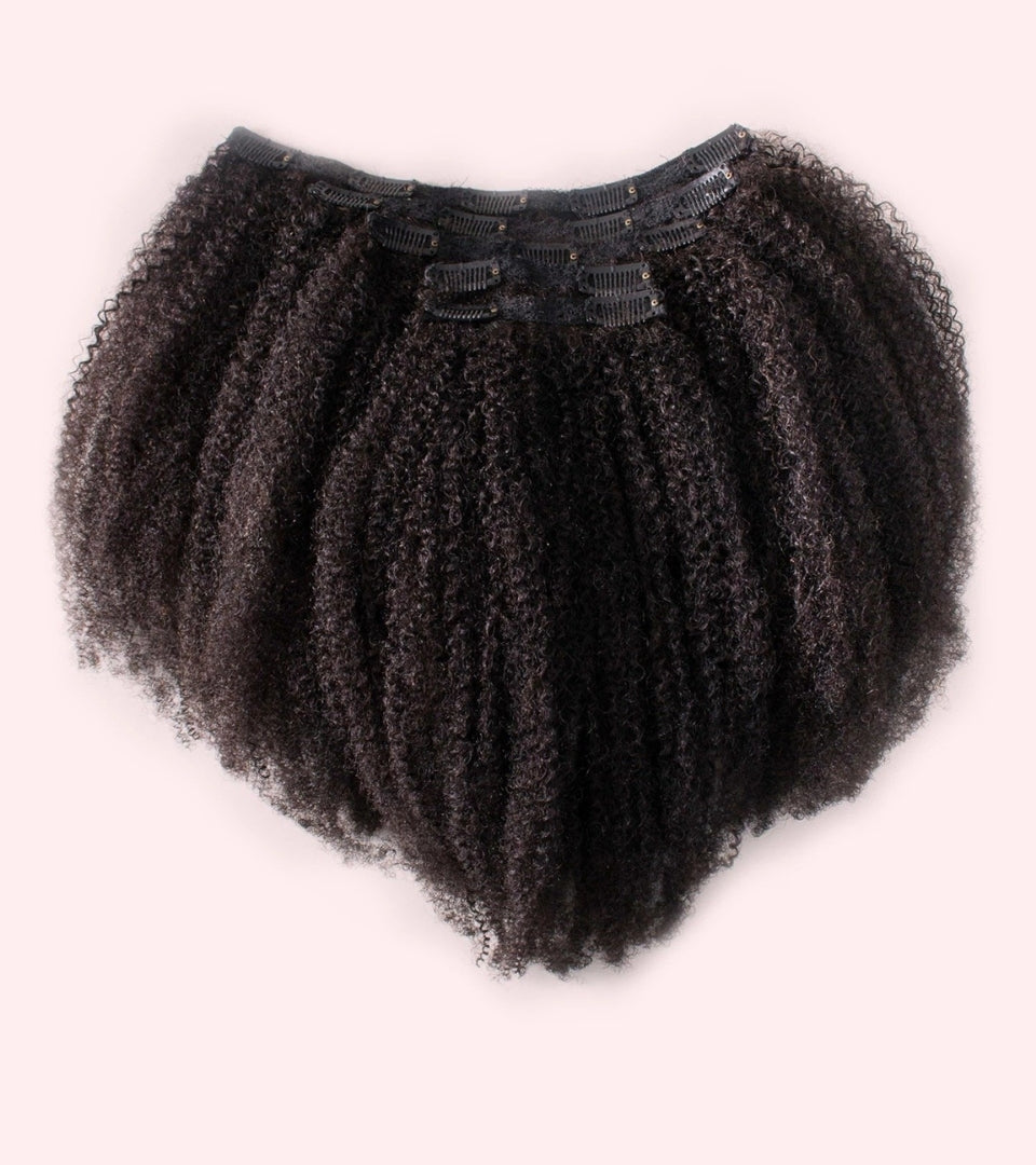 Lila | Kinky Clip-In | 4B-4C Texture | 14"-20"