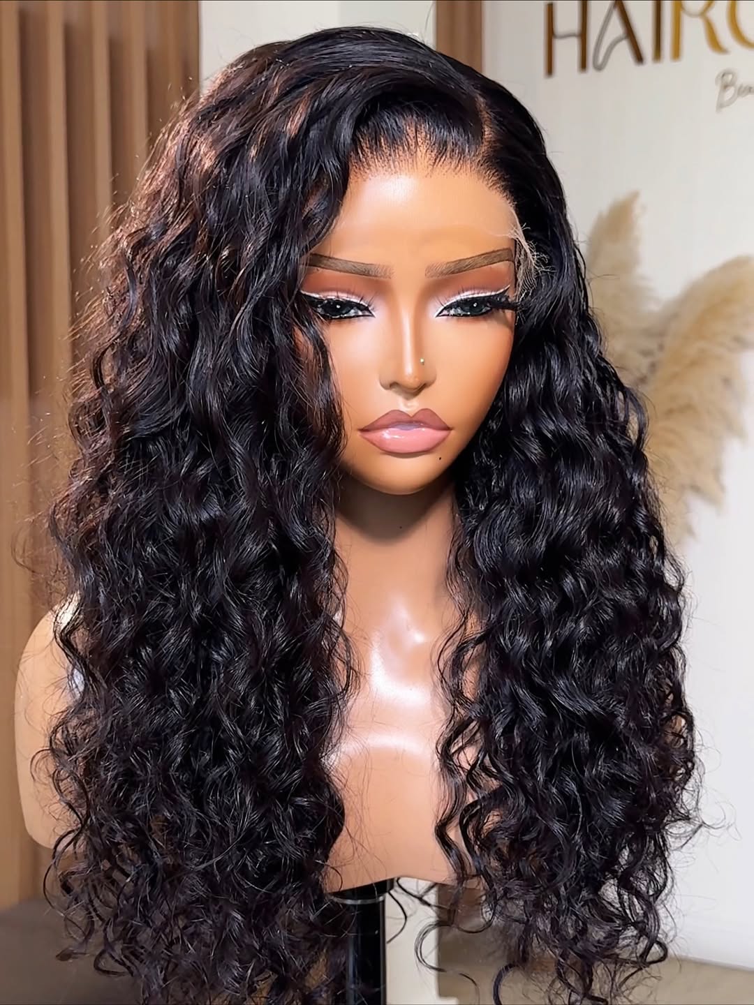 DIVINE | 13X6 HD LACE | 20"-26" NATURAL BLACK WATER WAVE