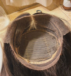 Interior view of ARIA 360 Lace Wig cap, full circular lace coverage, 14-24 inch, adjustable straps and combs for secure fit, breathable and comfortable mesh base.