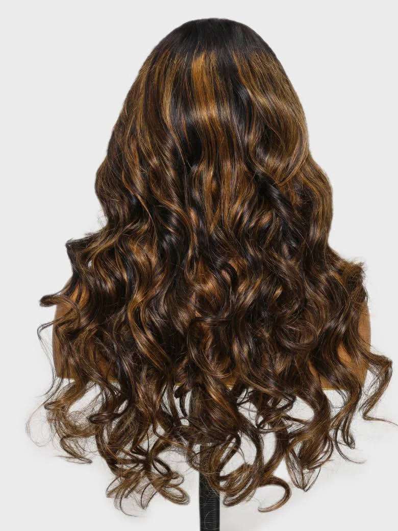Body Wave Full Lace Wigs| Free Parting Glueless Wigs| 100% Human Hair | Half Up Half Down Wig Invisi Drawstring Cap Pre-cut Lace |14''-30''