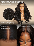 13x4  Lace Frontal Warm Burgundy Loose Wave Wig| 100%Human Hair Glueless Protective Styling Wig| 16''-28''
