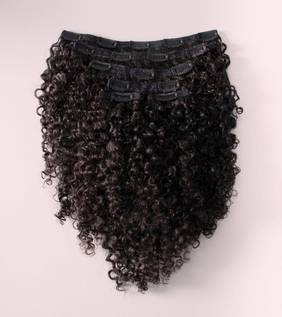 Amara | Curly Clip-In | 3A-3B Texture | 14"-20"