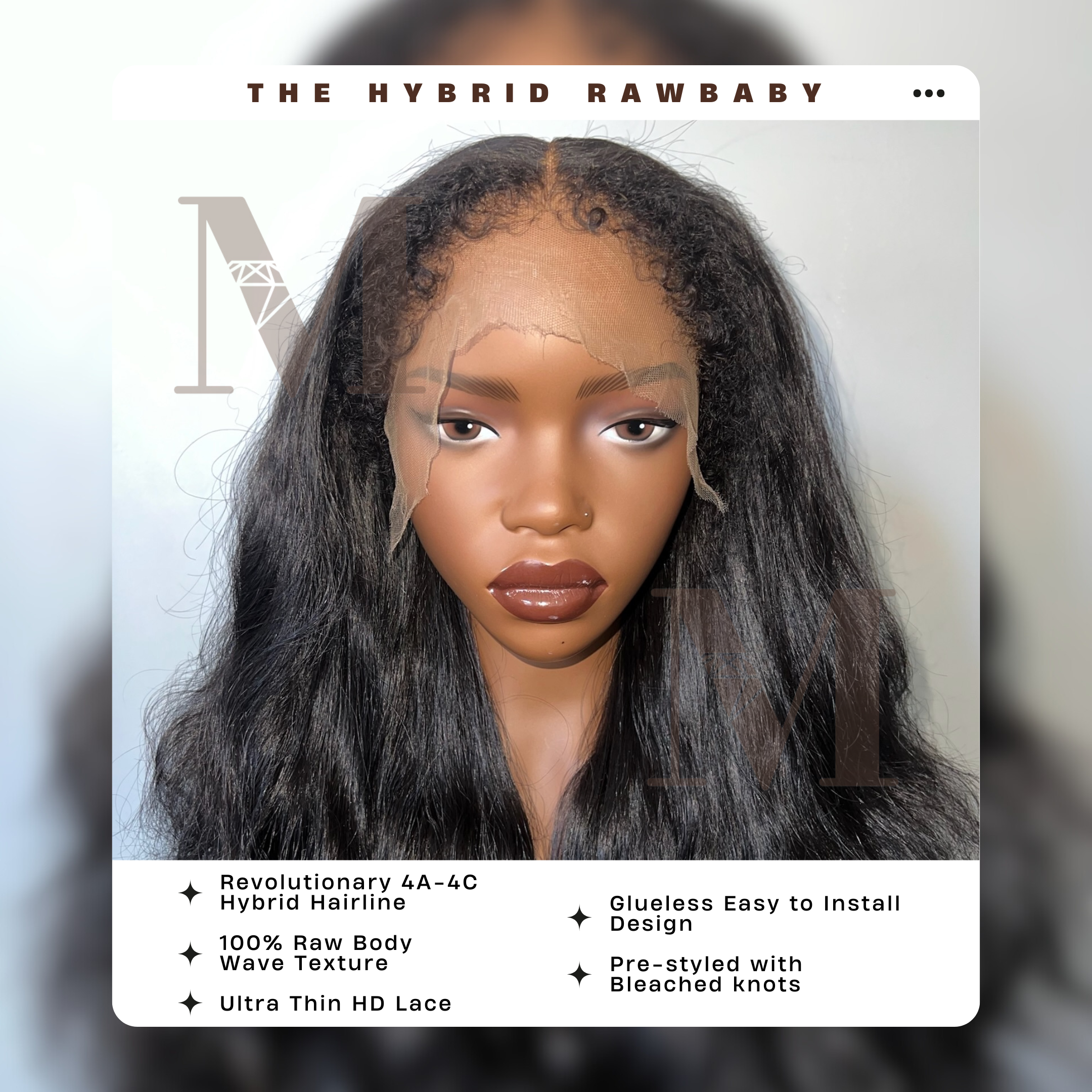 KIRA | HD LACE FRONT | RAW WAVY