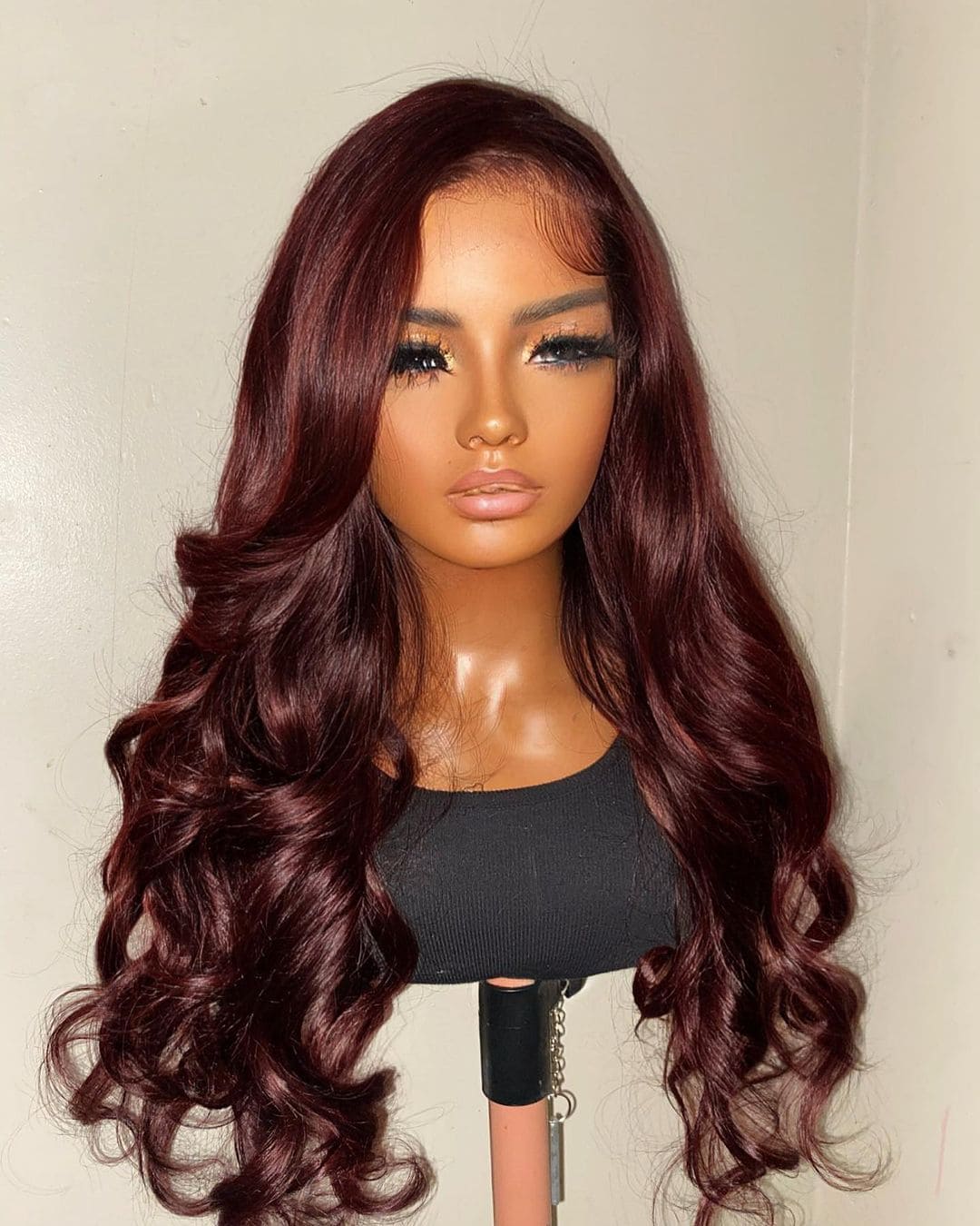 ROUGE | 5X5 HD LACE | 14"-24" 99J BURGUNDY LOOSE WAVE