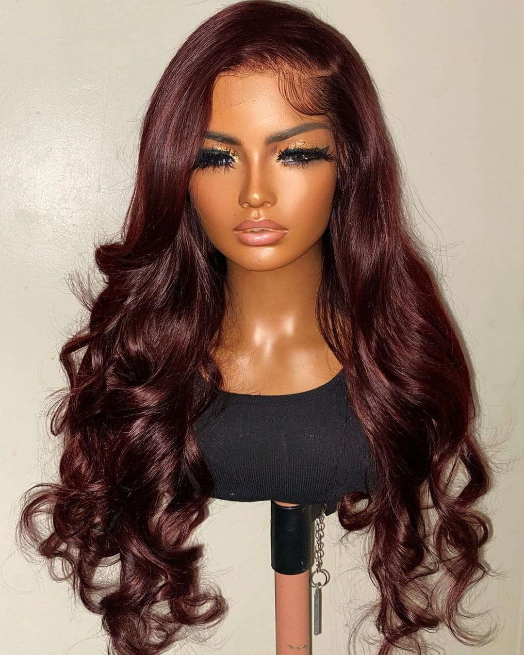 ROUGE | 5X5 HD LACE | 14"-24" 99J BURGUNDY LOOSE WAVE