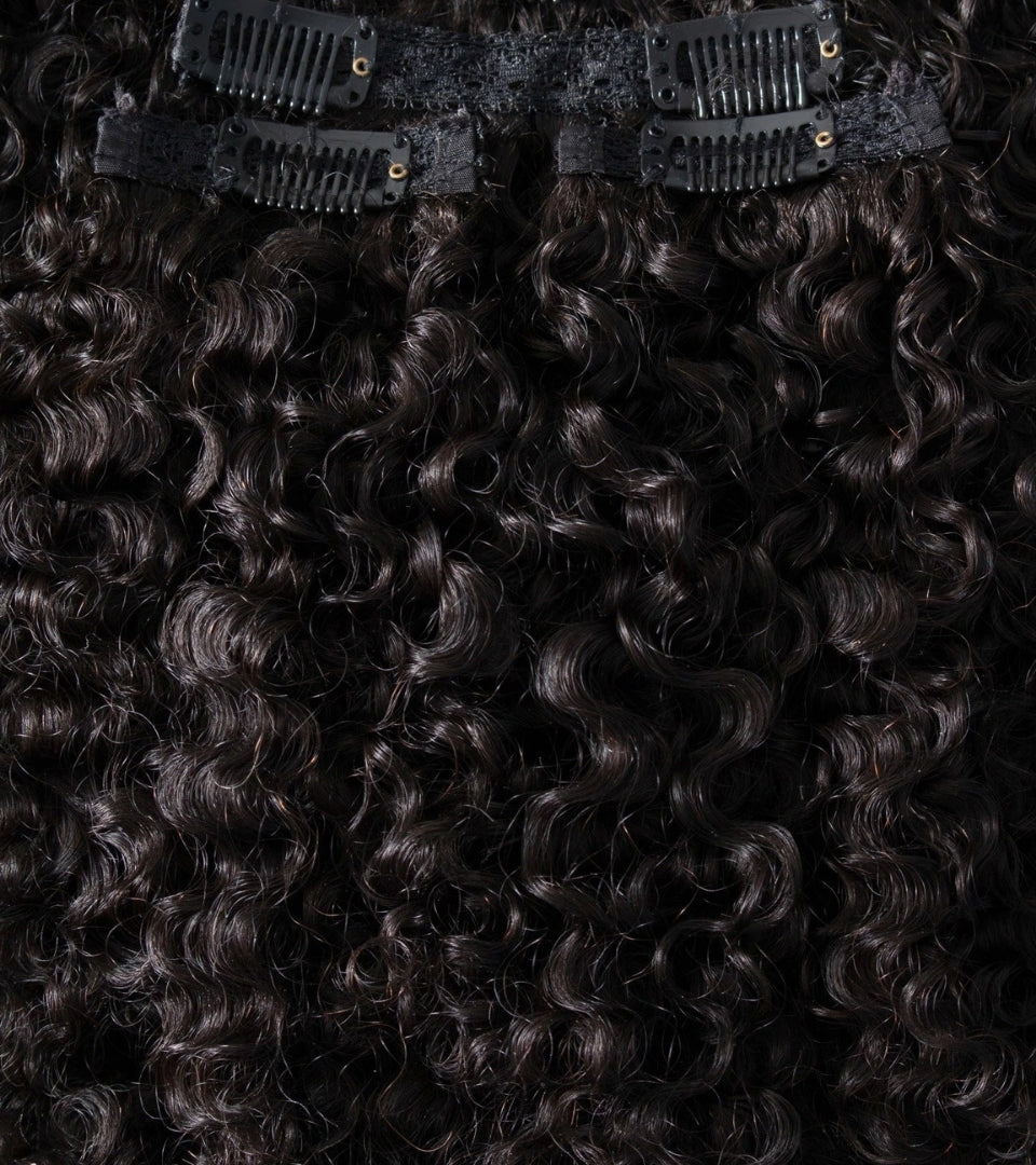 Amara | Curly Clip-In | 3A-3B Texture | 14"-20"