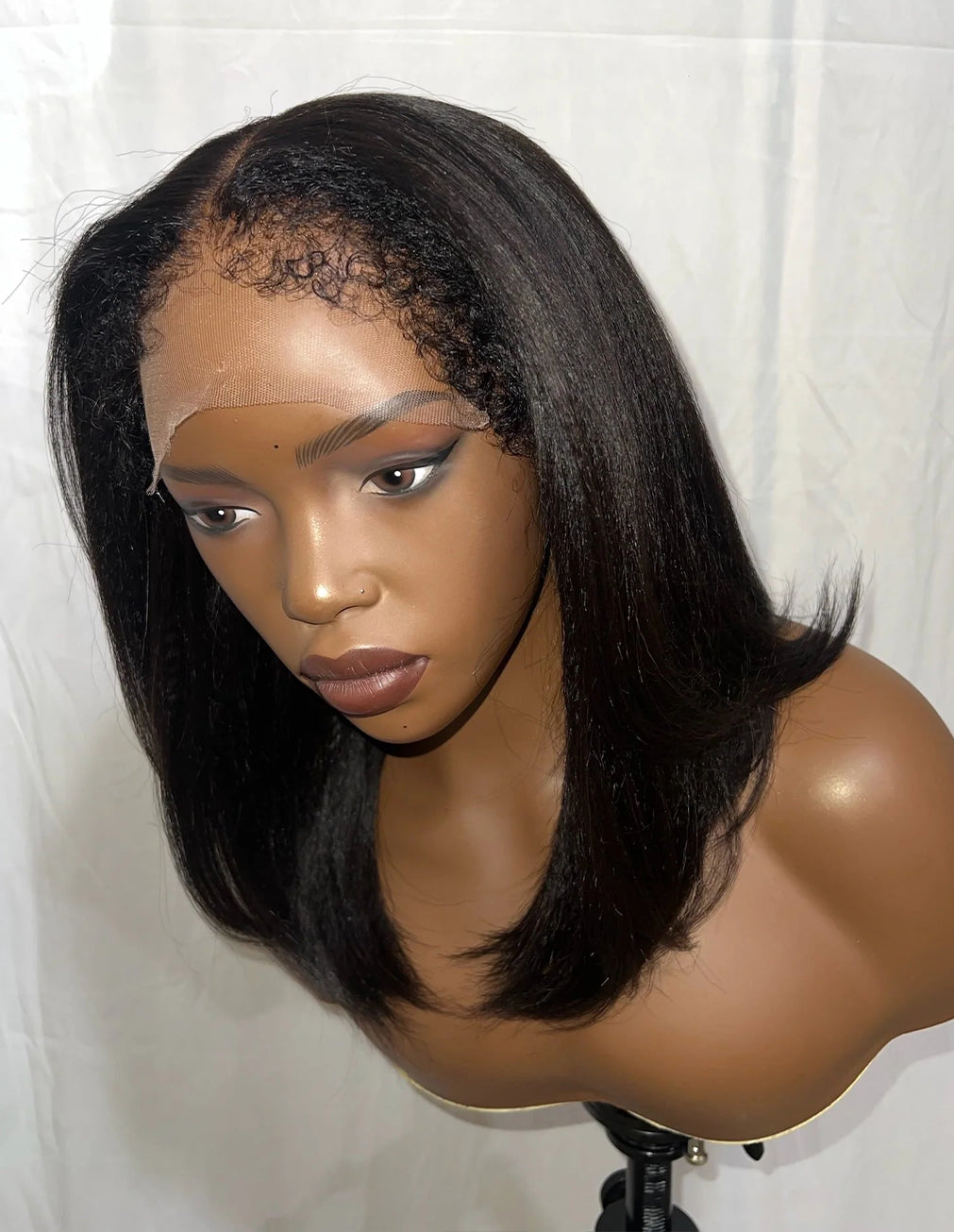 Anya | 13x6 HD Lace | 16" Yaki Straight