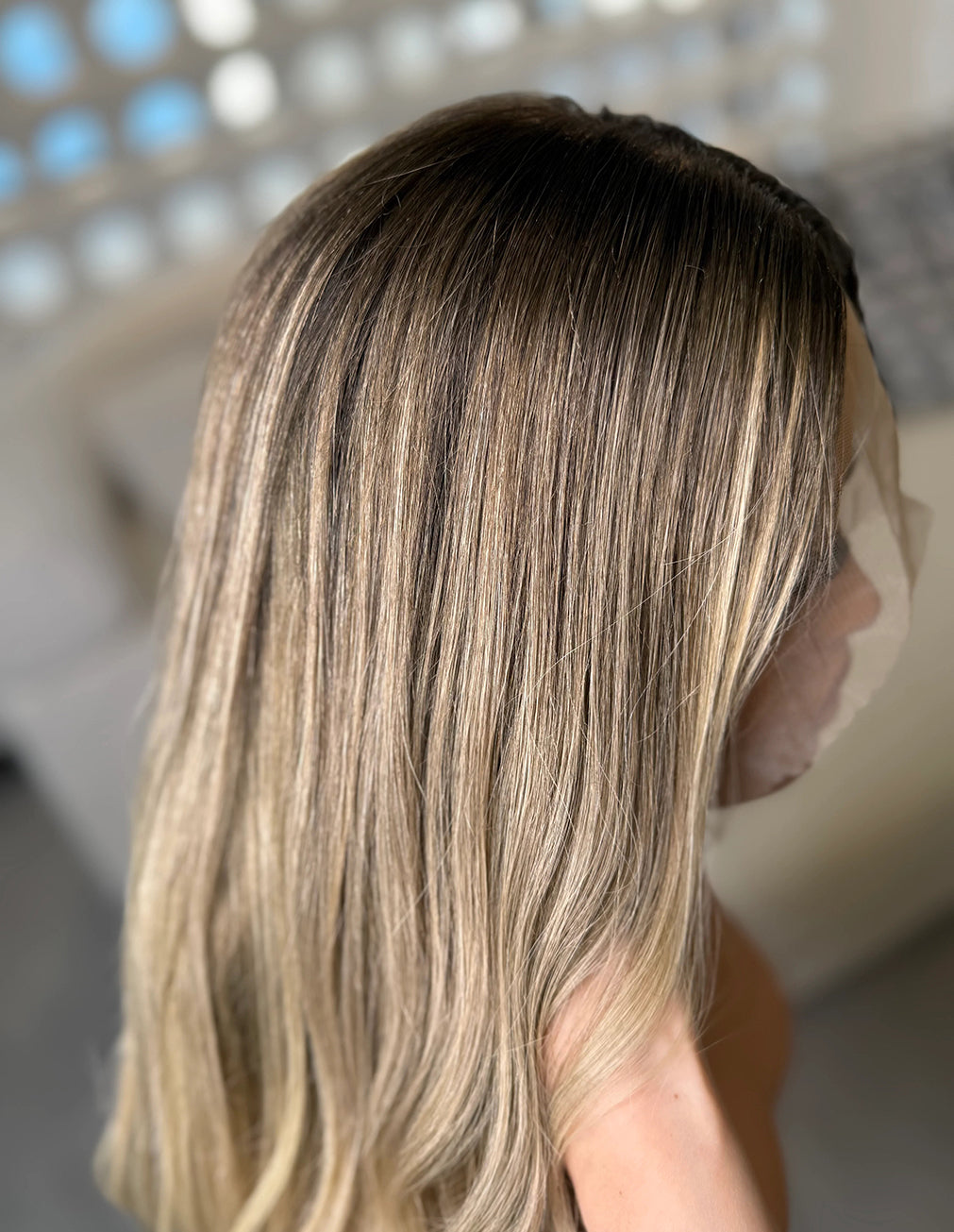 18-28" Ash Blonde Body Wave Wig with HD Lace Frontal, Glueless Wig, Soft Natural Waves