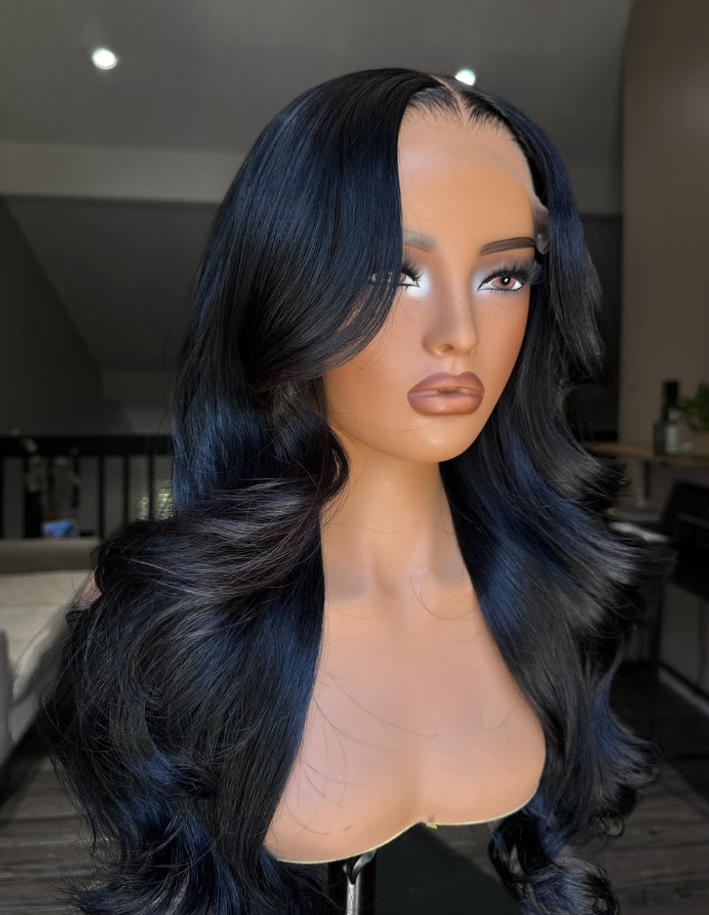 Natural Black Body Wave Wig | 13x6 HD Lace | Glueless | 18-28"