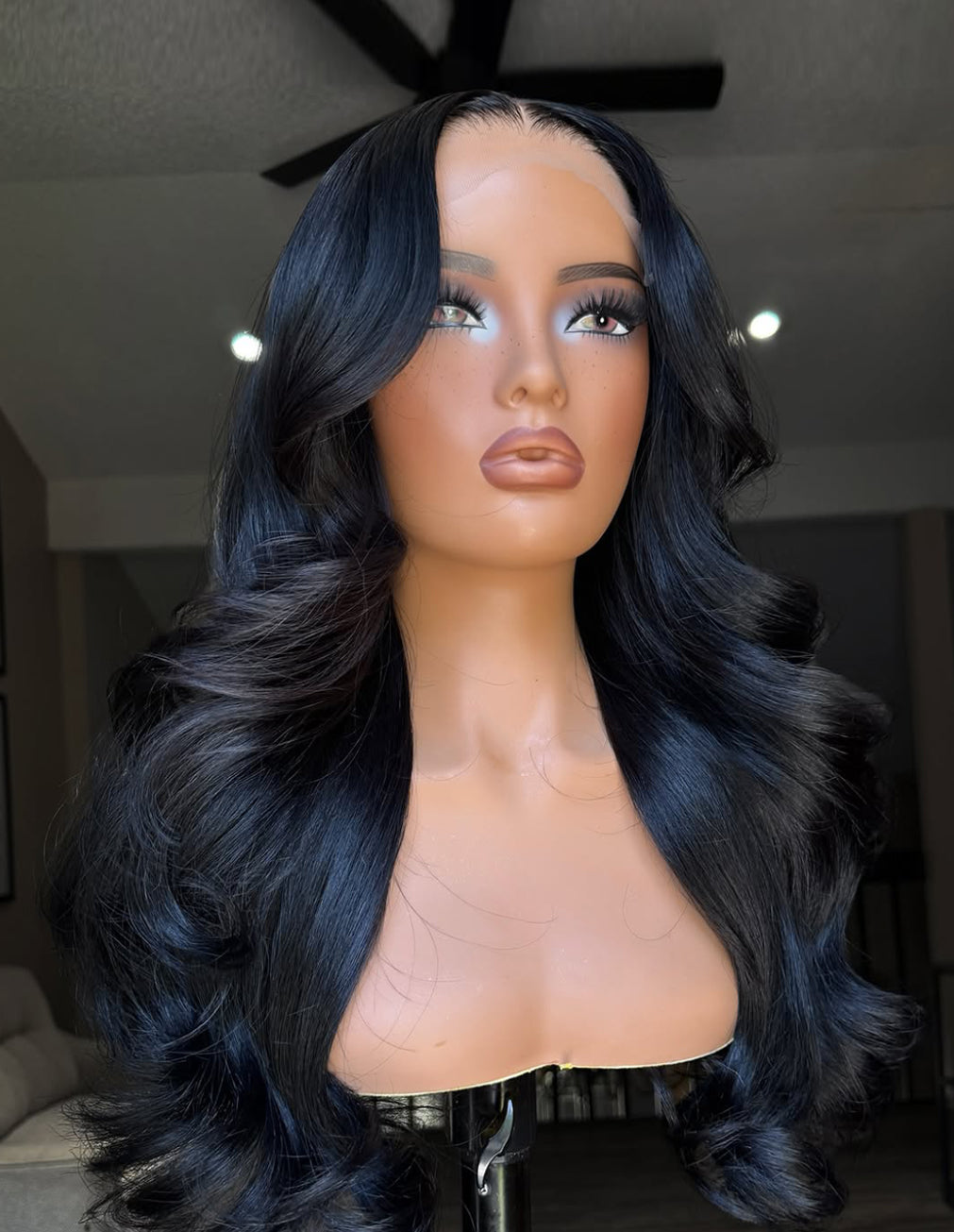 Natural Black Body Wave Wig | 13x6 HD Lace | Glueless | 18-28"