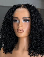 COIL Jerry Curly Wig, 18-26", 13x6 HD Lace, Glueless, Human Hair, Stylish, Fashionable, Beautiful, Wear-and-Go