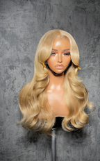 ELISE Corporate Blonde Wig, 18-24", 13x6 HD Lace, Glueless, Human Hair, Stylish, Wear-and-Go