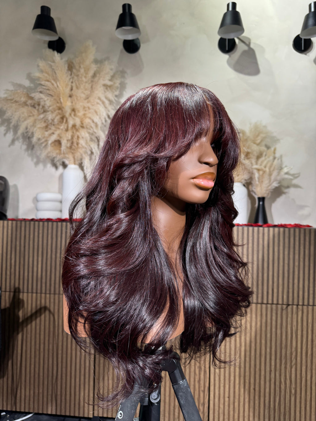 RUBY | 6X6 HD LACE | 18"-26" DEEP RED BODY WAVE