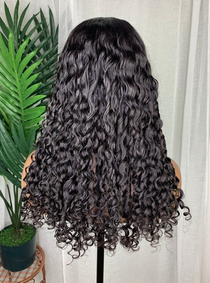 NAOMI | HD LACE | 16"-26" NATURAL BLACK DEEP WAVE
