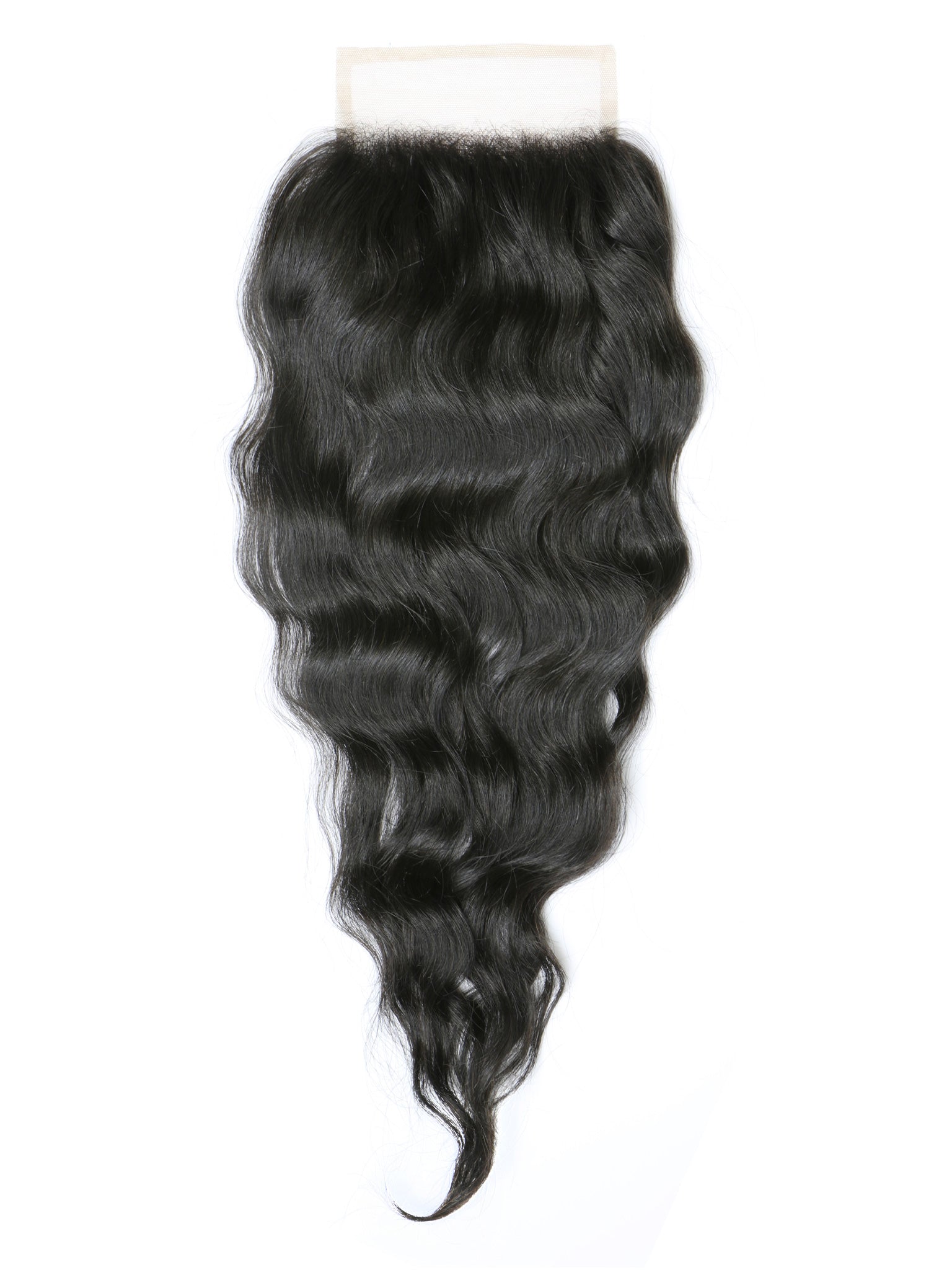Indian Natural Wavy 5x7 Lace Closure | Virgin Hair