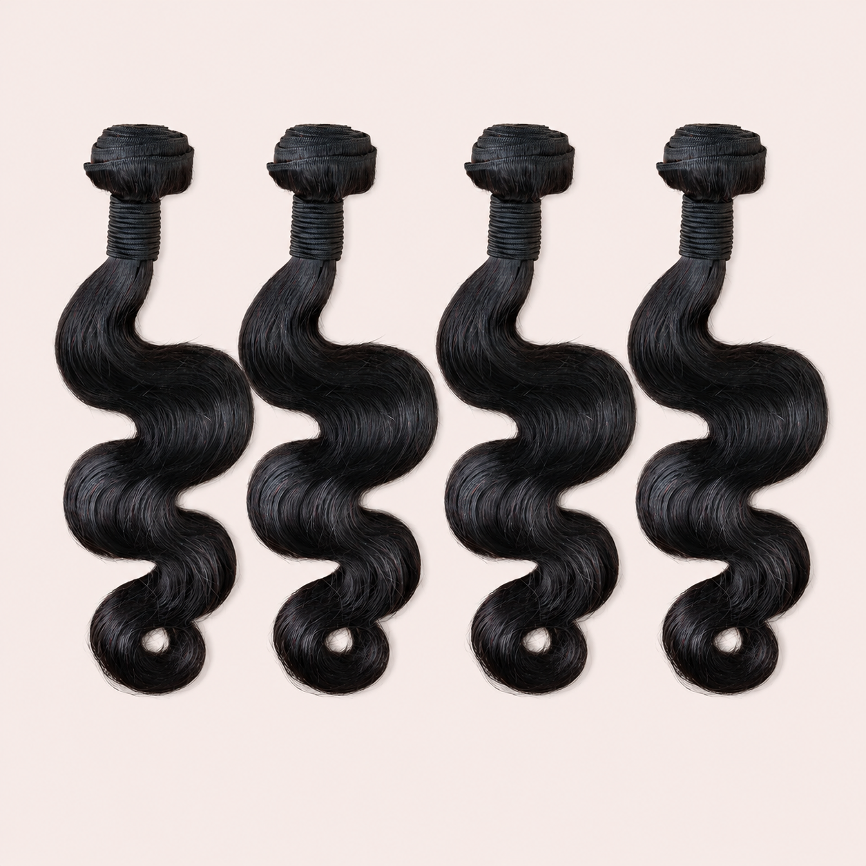 MALAYSIAN Body Wave Hair Bundles | 4 Bundles Deal