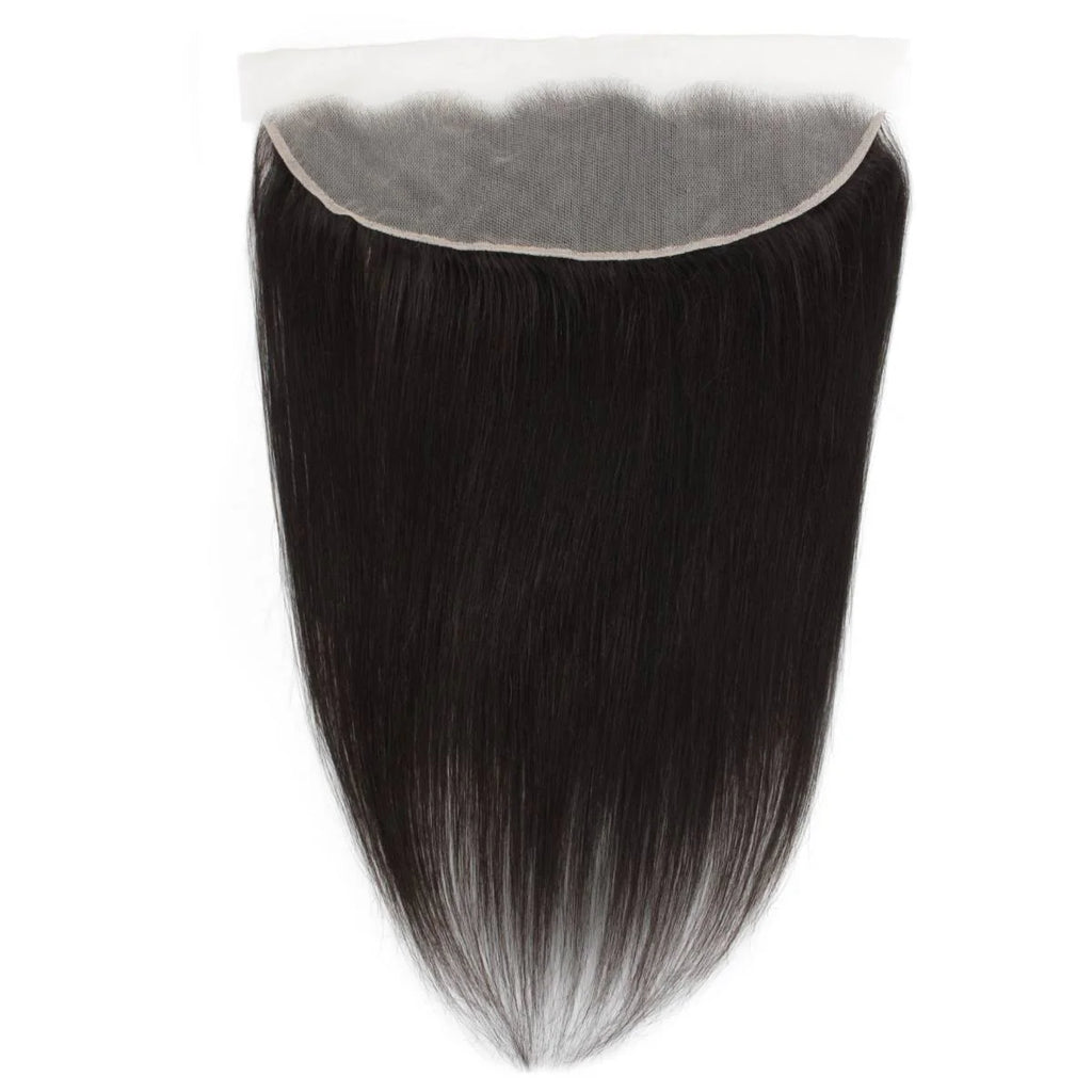 Natural Black Straight 13x4  Lace Frontal | Human Hair Frontal