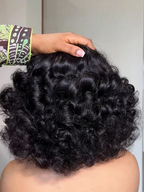 TIANA headband wig natural black deep wave curly back view soft waves full coverage hand-tied natural look