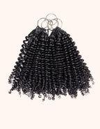 Natural Black Coily Seamless Crochet Extension | 12-22"