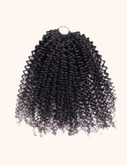 Natural Black Coily Seamless Crochet Extension | 12-22"