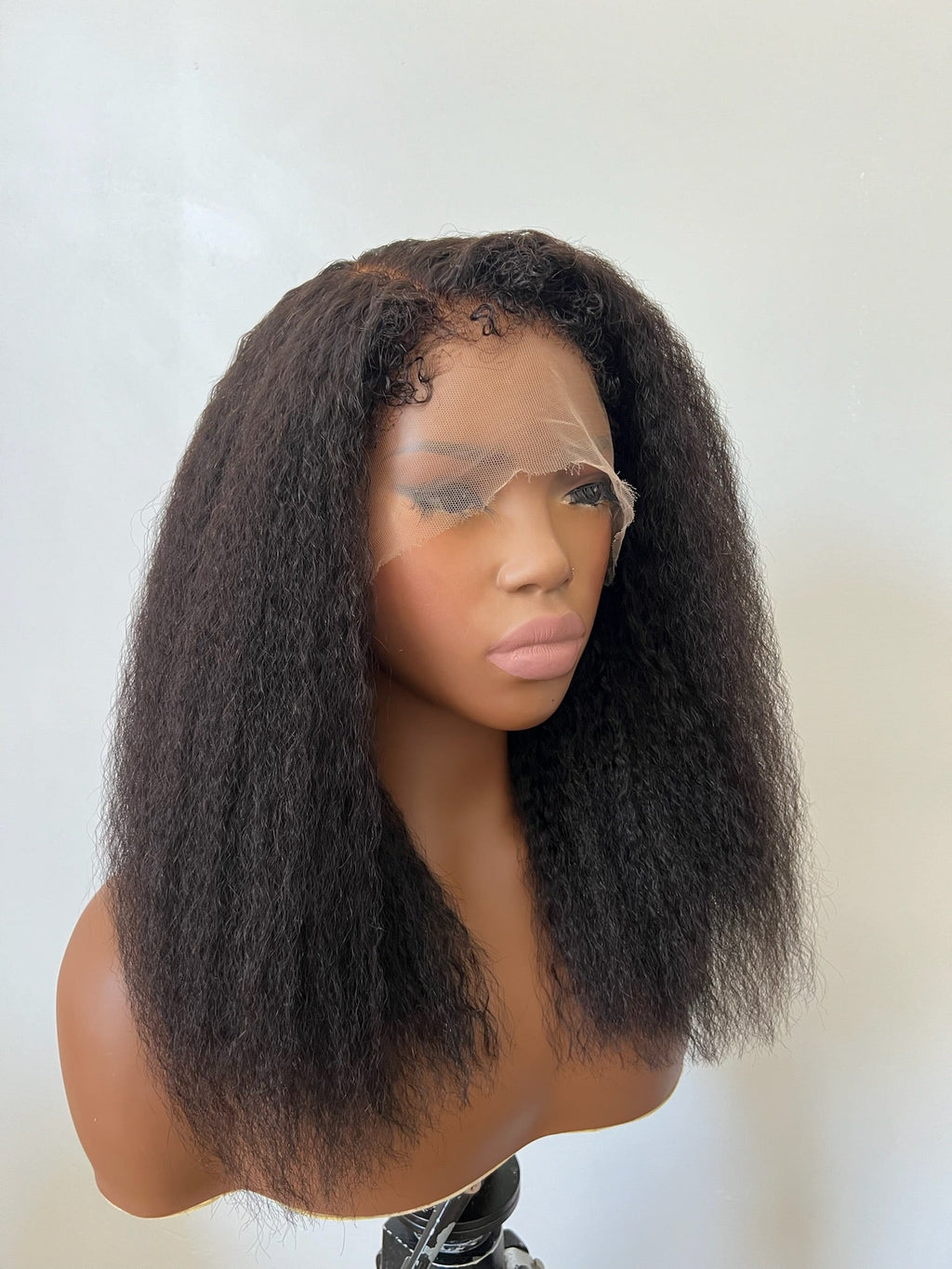 Ayanna 4A-4C Textured Wig, 16-22 inches, HD Lace Front, Soft Natural Curls, Glueless