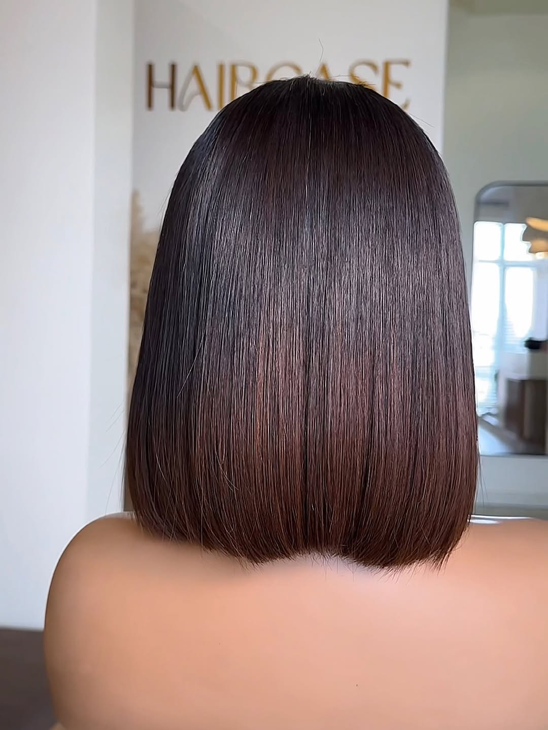 SLOANE | HD LACE | 10"-14" COFFEE BROWN OMBRE STRAIGHT BOB