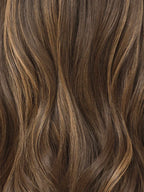 ELENA | 13x6 Lace Frontal Wig | Brown Highlights Face-Framing | 14"-22"