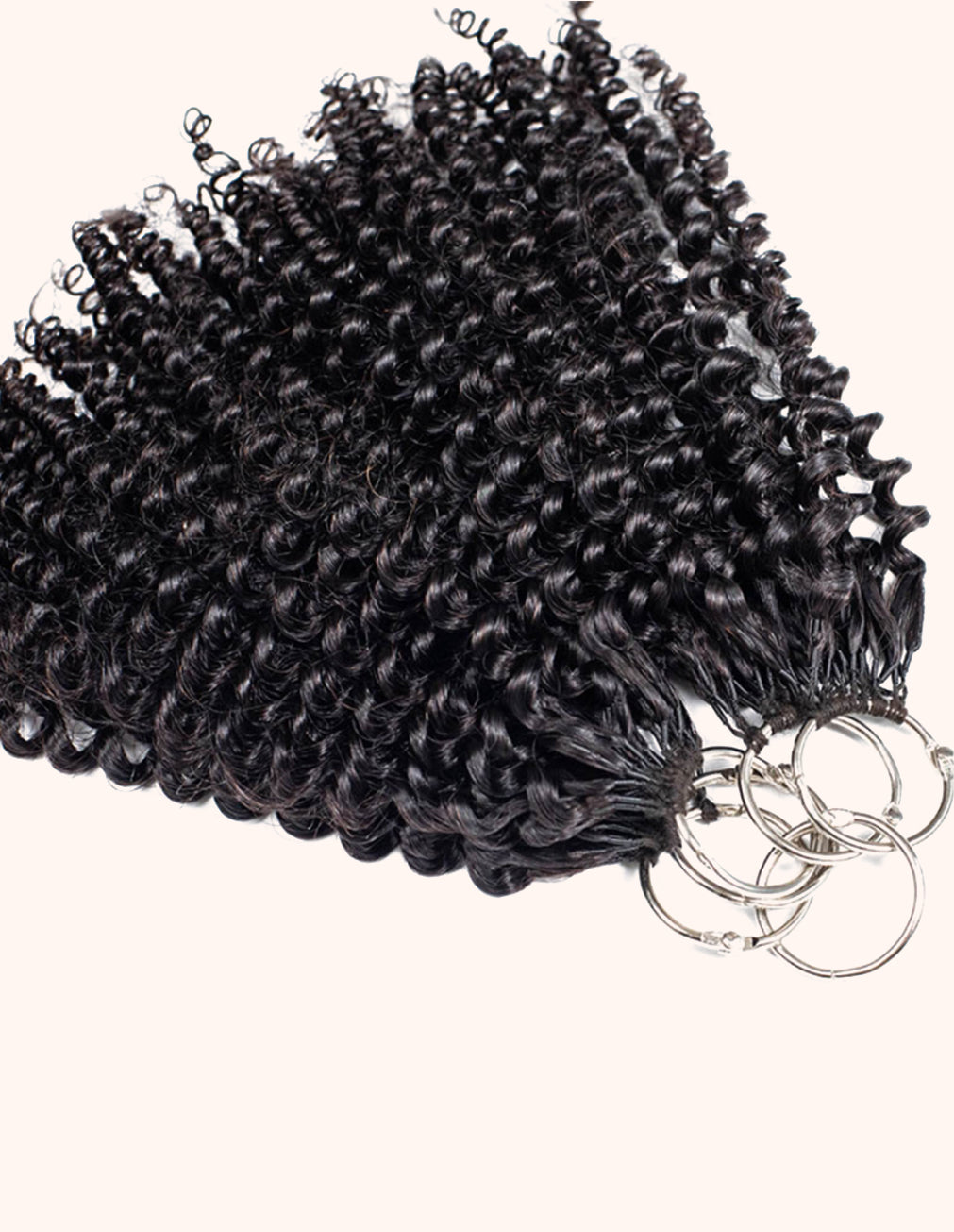 Natural Black Coily Seamless Crochet Extension | 12-22"