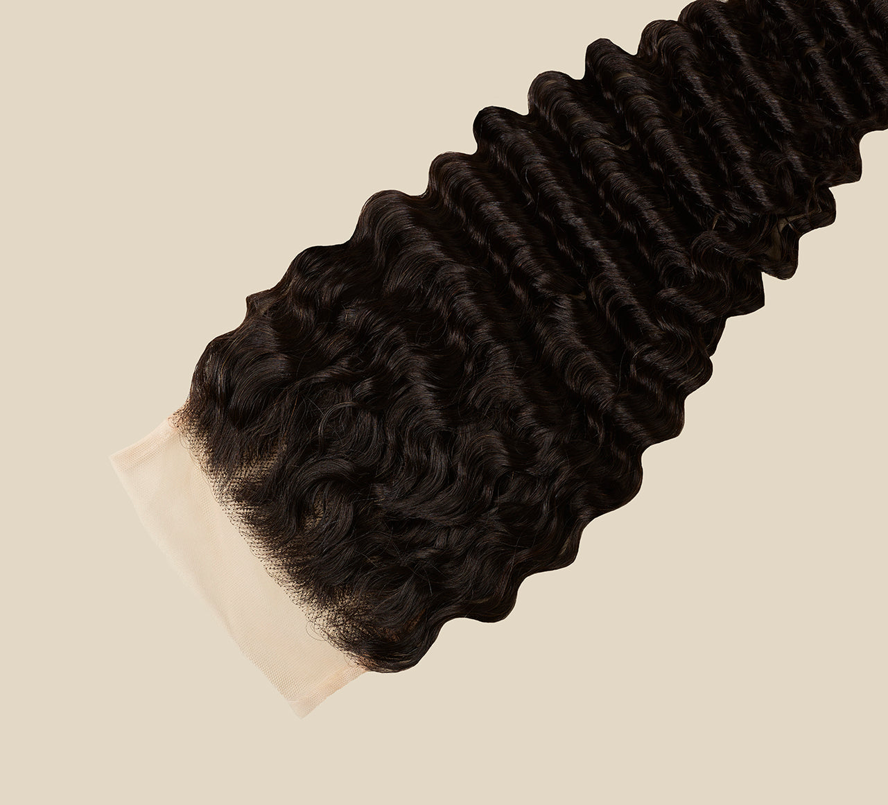 Virgin Peruvian Water Wave 5” x 5” Standard Lace Closure