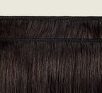 brazilian yaki straight hair bundle, top band close-up, adjustable, soft secure fit, glueless, beginner-friendly