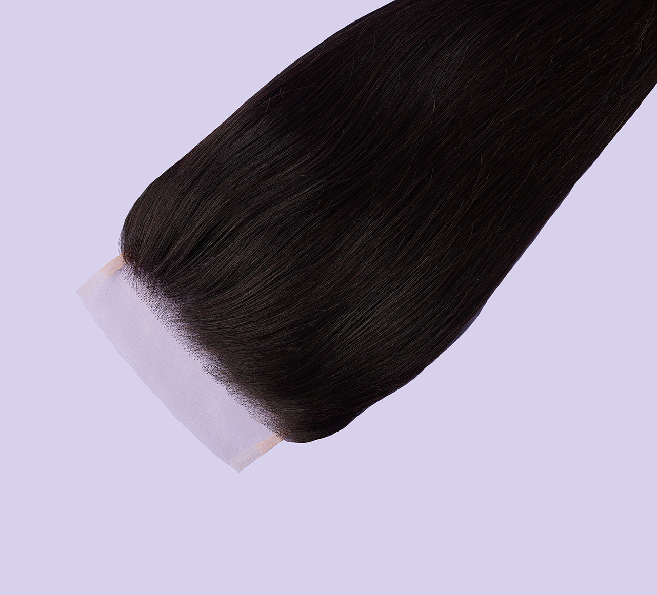 Virgin Peruvian Straight 5” x 5” Standard Lace Closure