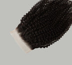 Virgin Peruvian Curly 5” x 5” Standard Lace Closure