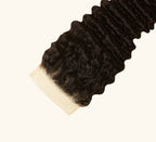 Virgin Peruvian Deep Wave 5” x 5” Standard Lace Closure