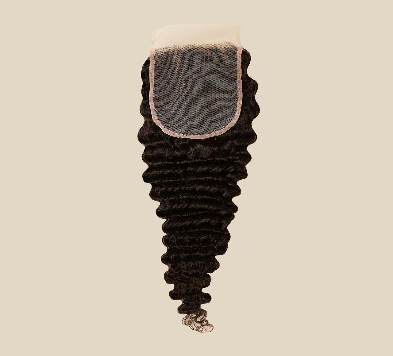Virgin Peruvian Water Wave 5” x 5” Standard Lace Closure