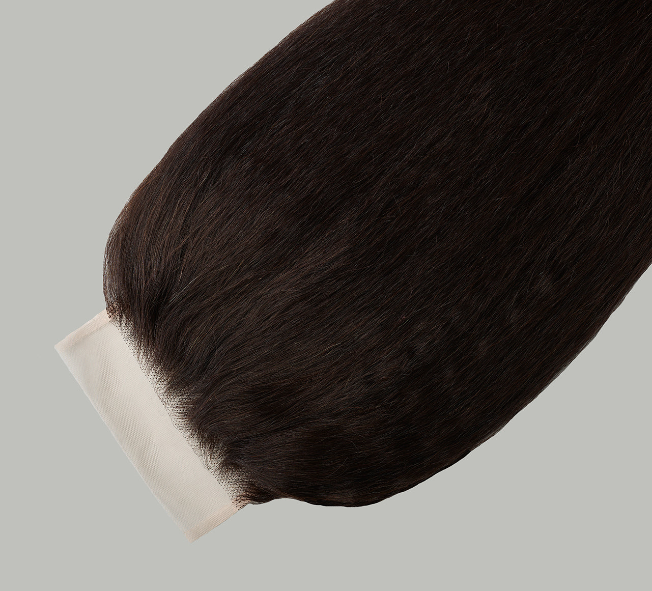 Virgin Brazilian Kinky Straight 5” x 5” Standard Lace Closure