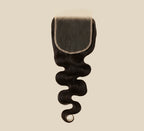 Virgin Peruvian Body Wave 5” x 5” Standard Lace Closure