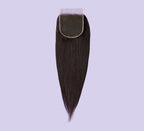 Virgin Peruvian Straight 5” x 5” Standard Lace Closure