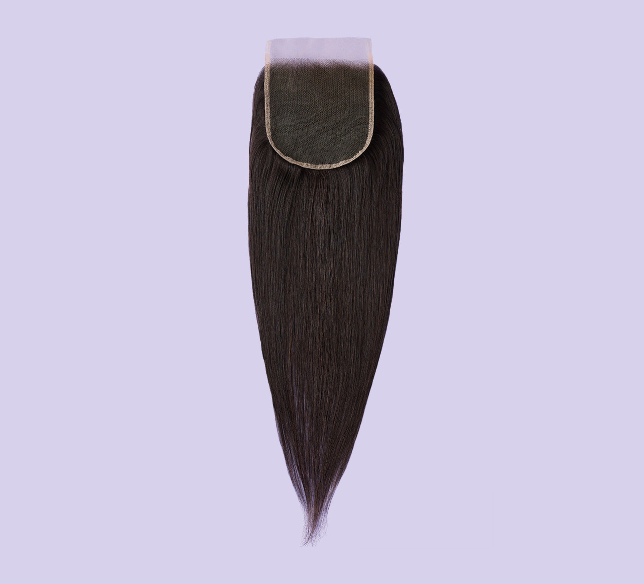 Virgin Peruvian Straight 5” x 5” Standard Lace Closure