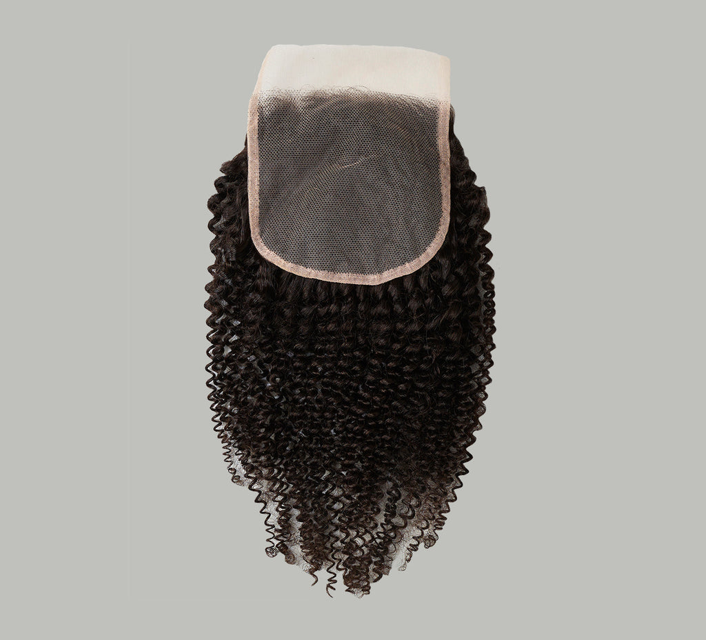 Brazilian 3 Wave Bundles With 5x5 Lace Closure Deal | Loose Wave, Deep Wave & Curly Human Hair