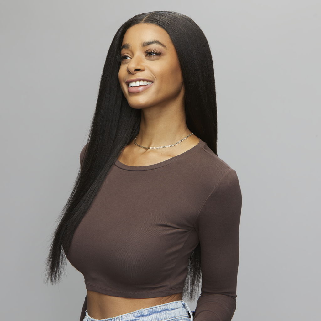 Virgin Brazilian Kinky Straight 5” x 5” Standard Lace Closure