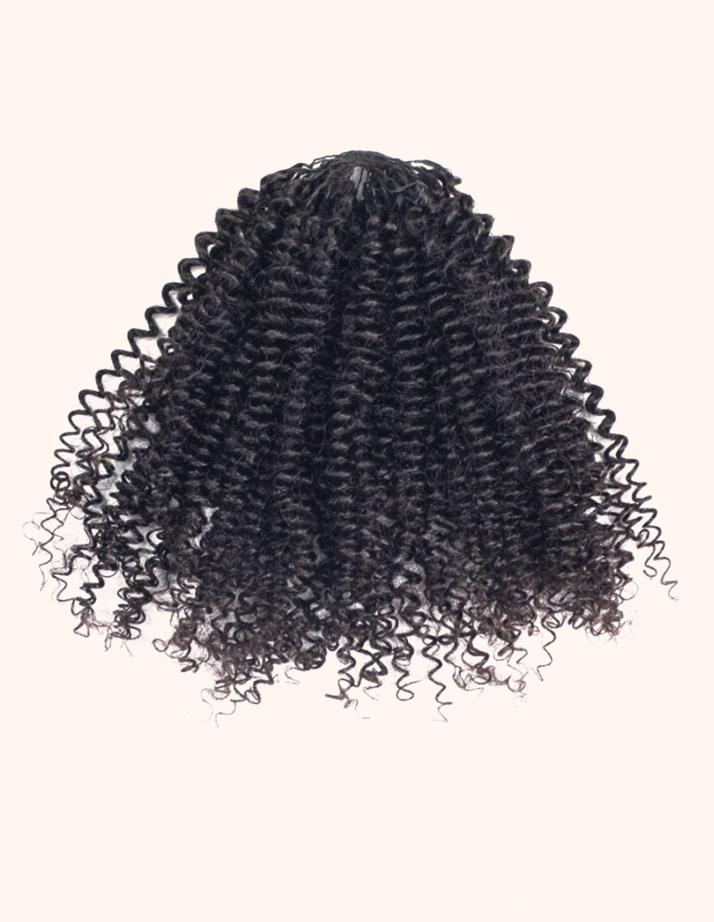 Natural Black Coily Seamless Crochet Extension | 12-22"