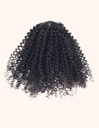 Natural Black Coily Seamless Crochet Extension | 12-22"
