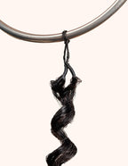 Natural Black Curly Seamless Crochet Extension | 12-22"